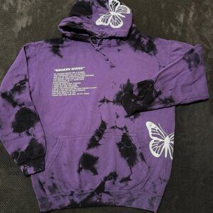 Yours Truly by Phora "Broken Wings" Tie Dye Hoodie | M